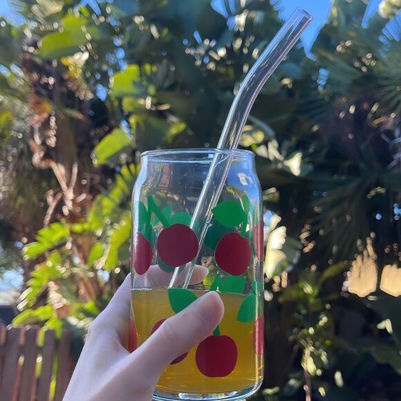 NWT Wool + Pepper Co. Reusable Glass Straw - Curved - Picture 3 of 3